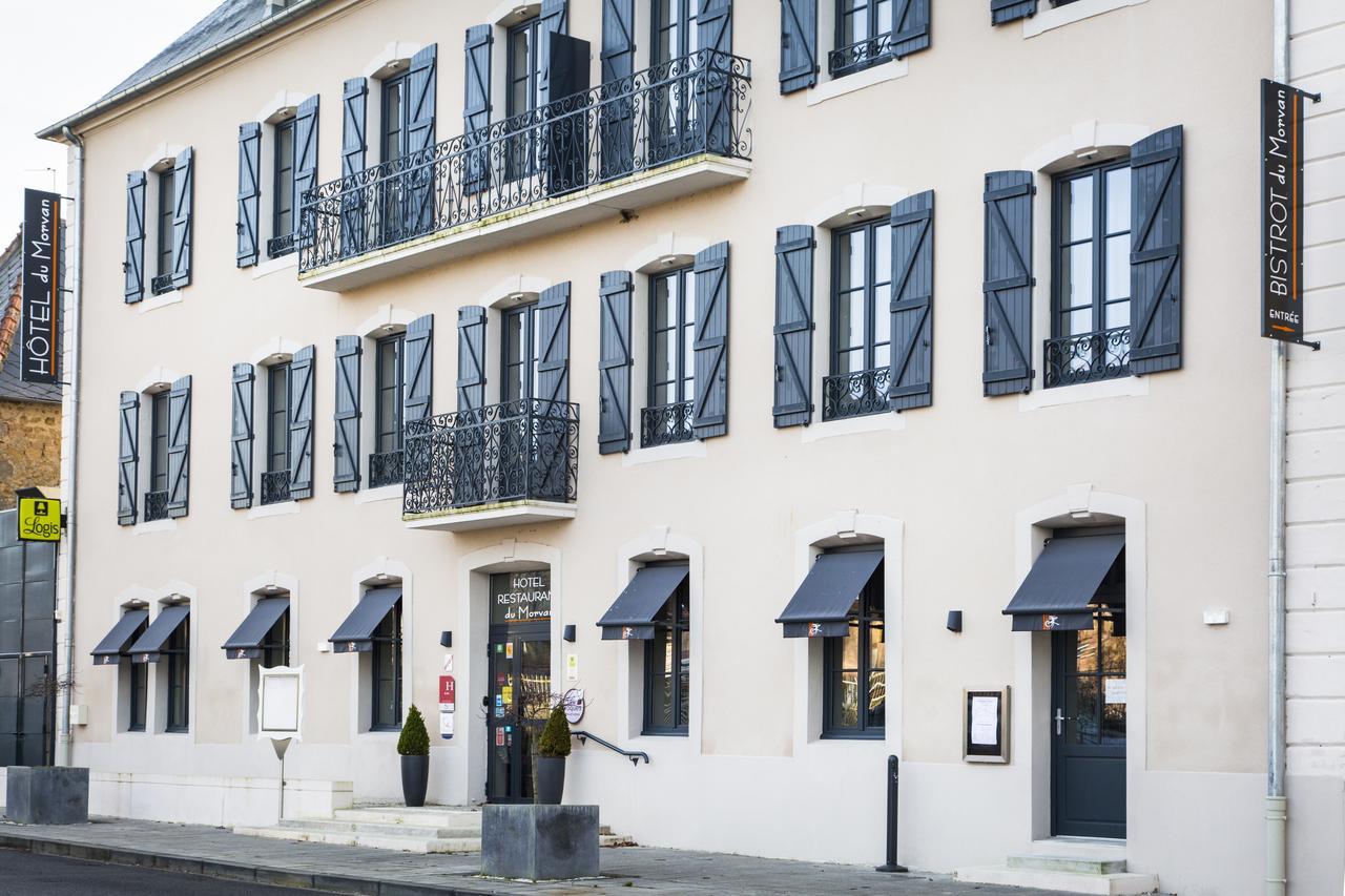 Logis Hotel Du Morvan - Restaurant La Table De Jerome Luzy Eksteriør billede