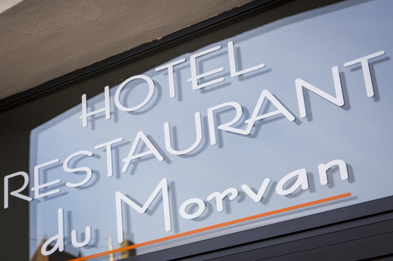 Logis Hotel Du Morvan - Restaurant La Table De Jerome Luzy Eksteriør billede